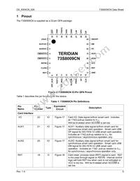 73S8009CN-32IM/F Datasheet Page 5