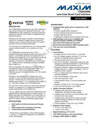 73S8024RN-IM/F Datasheet Cover