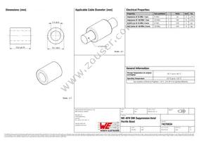 74270034 Datasheet Cover