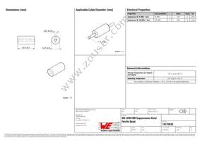 74270038 Datasheet Cover