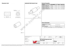 7427005 Datasheet Cover