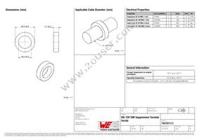 742701111 Datasheet Cover