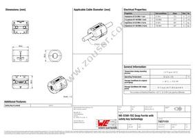 74271151 Datasheet Cover