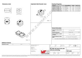 74271222S Datasheet Cover