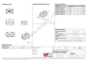 74272131 Datasheet Cover