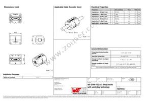 74272151 Datasheet Cover