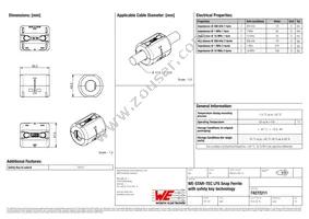 74272211 Datasheet Cover