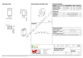 74273001 Datasheet Cover