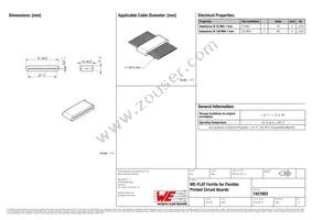 7427803 Datasheet Cover