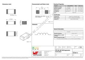 742792113 Datasheet Cover