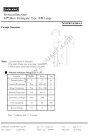 743SURD/S530-A3 Datasheet Page 2