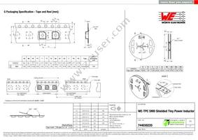 744030220 Datasheet Page 3