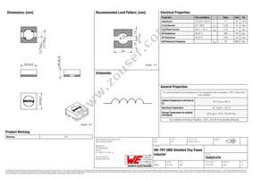 744031470 Datasheet Cover