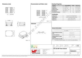 74404024010 Datasheet Cover