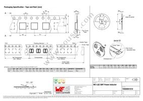 74404041010 Datasheet Page 3