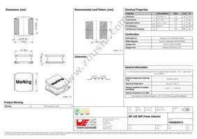 74404042015 Datasheet Cover