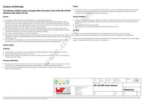 74404054330 Datasheet Page 5