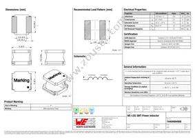 74404064068 Datasheet Cover