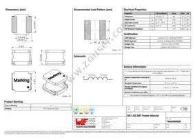 74404064681 Datasheet Cover