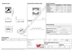 744042180 Datasheet Cover