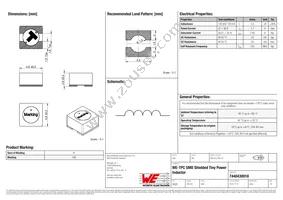 7440430018 Datasheet Cover