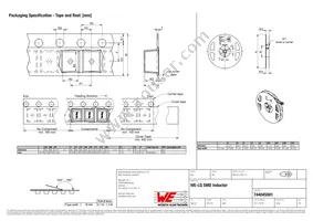 744045001 Datasheet Page 3