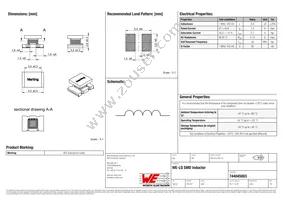 744045003 Datasheet Cover