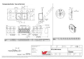 744045003 Datasheet Page 3