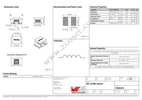 744045210 Datasheet Cover