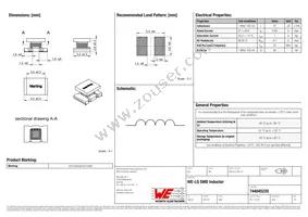 744045220 Datasheet Cover