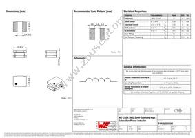 74405020100 Datasheet Cover