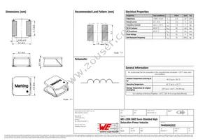 74405042022 Datasheet Cover