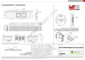 744052221 Datasheet Page 3