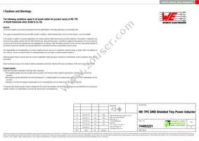 744052221 Datasheet Page 5