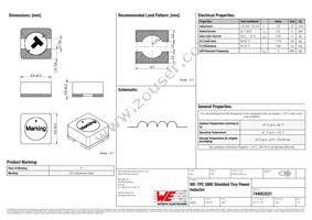 744053221 Datasheet Cover