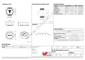 744066101 Datasheet Cover