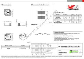 744089410022 Datasheet Cover