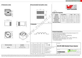 744089420022 Datasheet Cover