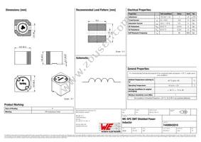 74408943010 Datasheet Cover