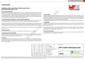 744103 Datasheet Page 4