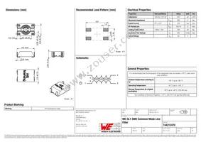 744212470 Datasheet Cover