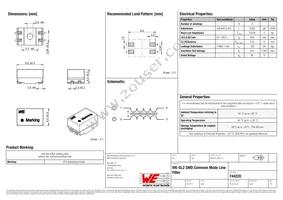 744220 Datasheet Cover