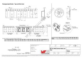 744225 Datasheet Page 3