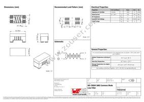 744232102 Datasheet Cover