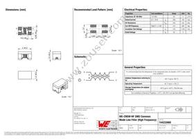 744233900 Datasheet Cover