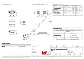 744242110 Datasheet Cover