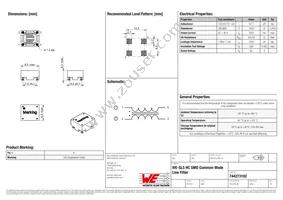 744273102 Datasheet Cover