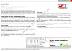 744301025 Datasheet Page 6