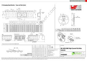 744303022 Datasheet Page 3