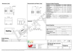 7443082018A Datasheet Cover